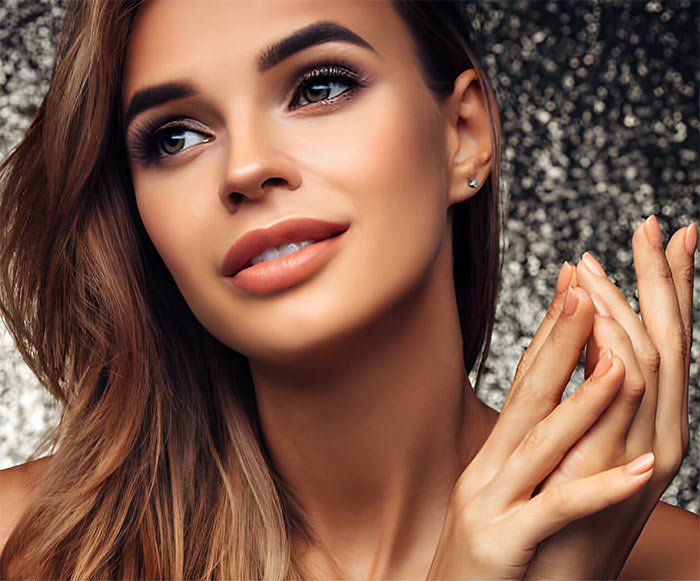 Golden Goddess Valentine Makeup