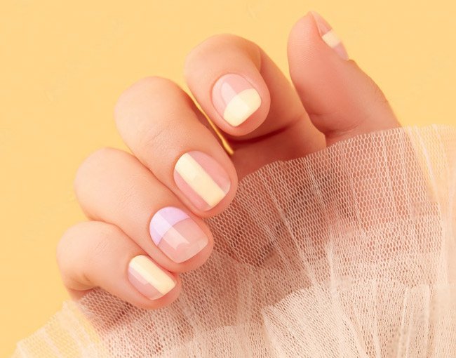 Negative Space Nail Art