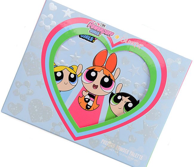 ColourPop The Powerpuff Girls Eyeshadow Palette Packaging