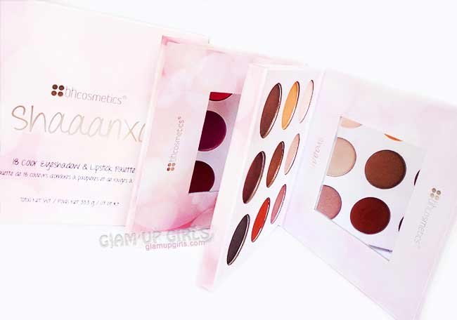BH Cosmetics Shaaanxo Eyeshadow and Lipstick Palette - Review and Swatches BH Cosmetics Shaaanxo Eyeshadow and Lipstick Palette - Review and Swatches