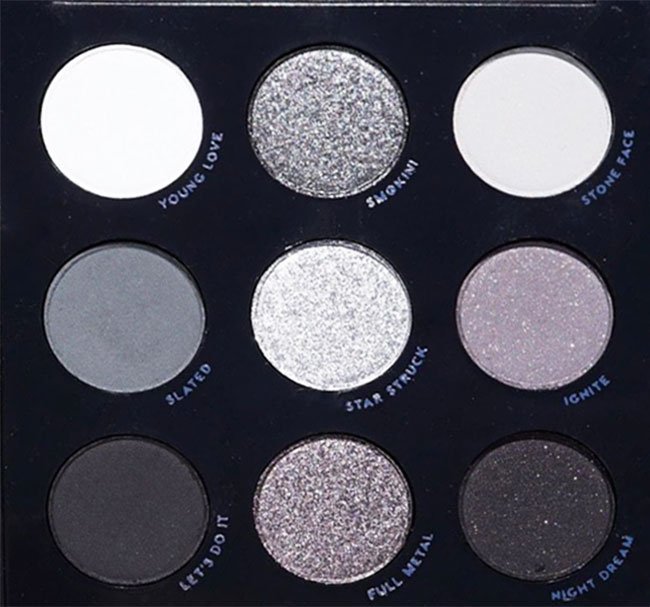 ColourPop The Smoke Show Eyeshadow Palette Close up