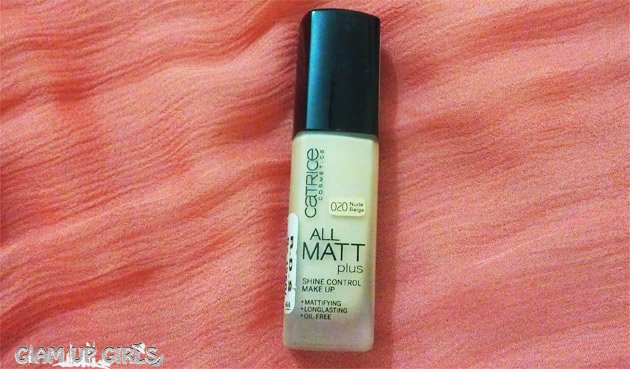 Catrice All Matt Plus Shine Control Make Up Foundation - Review Catrice All Matt Plus Shine Control Make Up Foundation - Review