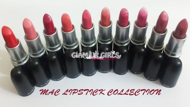 MAC Lipstick Collection and Swatches