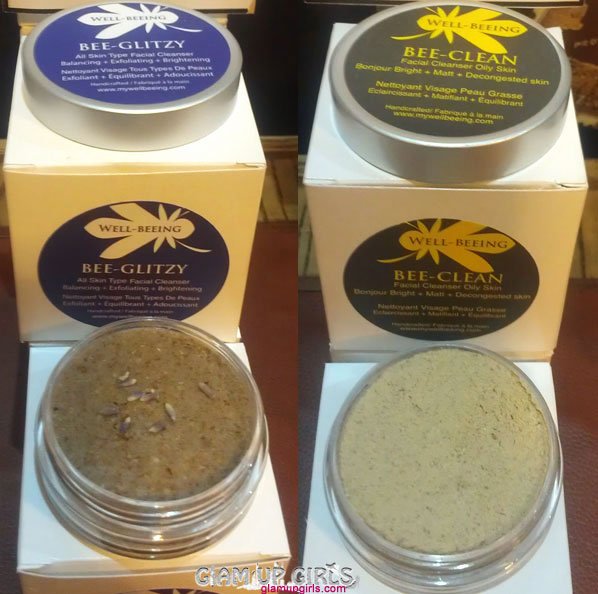 WELL-BEEING facial cleansers - BEE-GLITZY, BEE-CLEAN