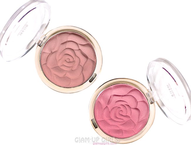 Milani Rose Powder Blush in Romantic Rose and Tea rose - Review and Swatches Milani Rose Powder Blush in Romantic Rose and Tea rose - Review and Swatches