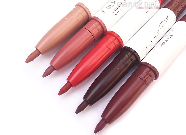 colourpop Lippie Pencil Left to Right Skimpy, Bound, Bossy, Dukes, LBB