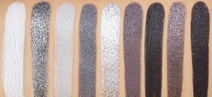ColourPop The Smoke Show Eyeshadow Palette Swatches