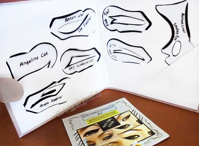 Eyeliner Stencils by Reasonablez.com