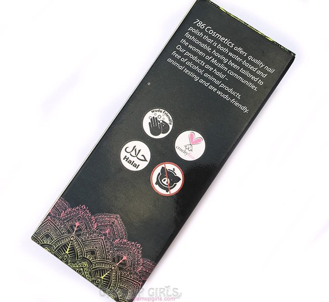 786 Cosmetics Halal Nail Enamel description