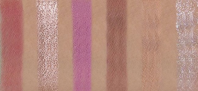 Huda Beauty Mercury Retrograde Swatches of Off Balance, Galaxy, Libra, Crash, Momentum, Supermoon