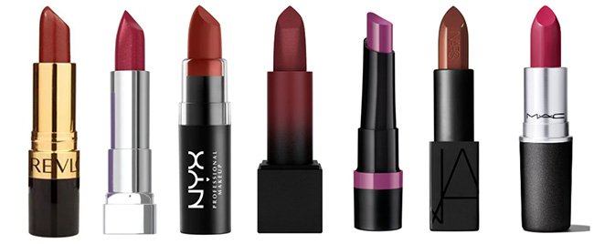 Fall Lip Colors For Olive and Warm Undertones