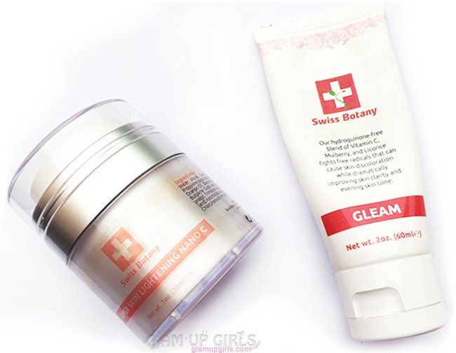 Swiss Botany Natural Skin Brightener Gleam and Vitamin C Gel