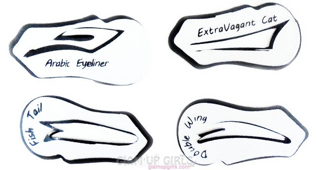 Eyeliner Stencils by Reasonablez.com