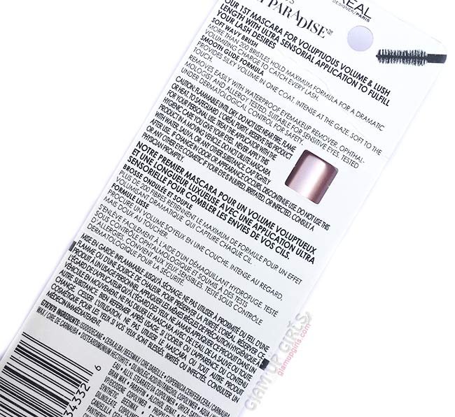 L'Oreal Paris Voluminous Lash Paradise Mascara Detail