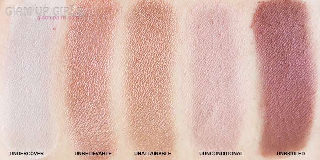 Lorac Unzipped Eyeshadow Palette, Top 5 matte and shimmery shades