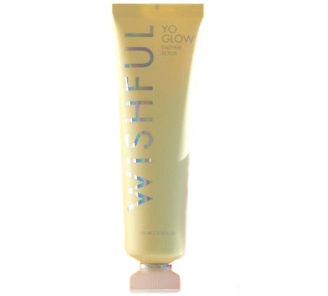 Huda Beauty Wishful Yo Glow Facial Enzyme Scrub Packaging