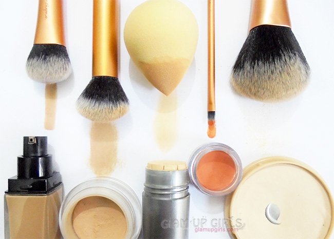 Brushology for different face products