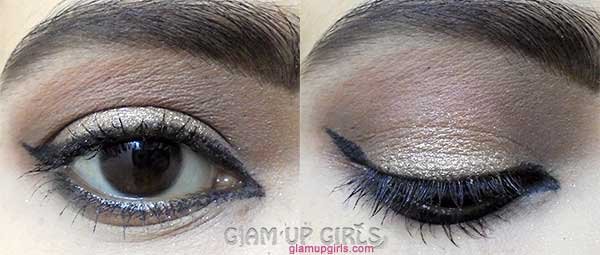 E.L.F Studio Long-Lasting Lustrous Eyeshadow in Toast - Review and Swatches