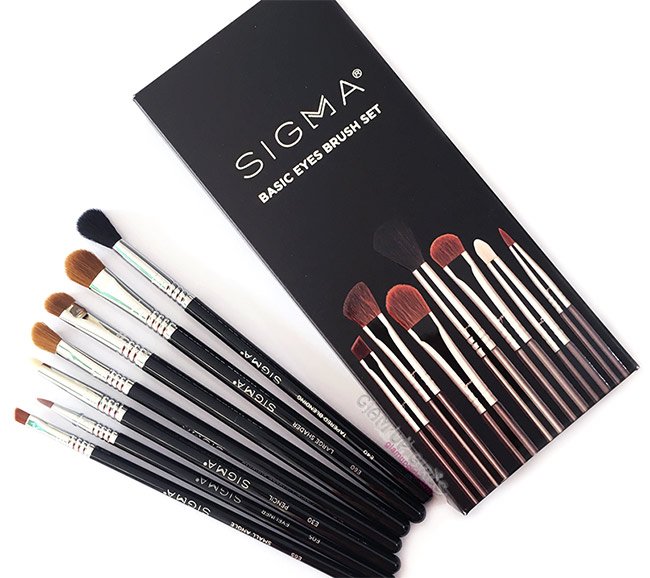 Sigma Basic Eyes Brush Kit - Review Sigma Basic Eyes Brush Kit - Review