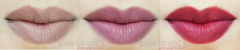 Colourpop lippie Stix and Pencil Left to Right Skimpy, Cookie, Bound, Cami, Bossy, Trust Me