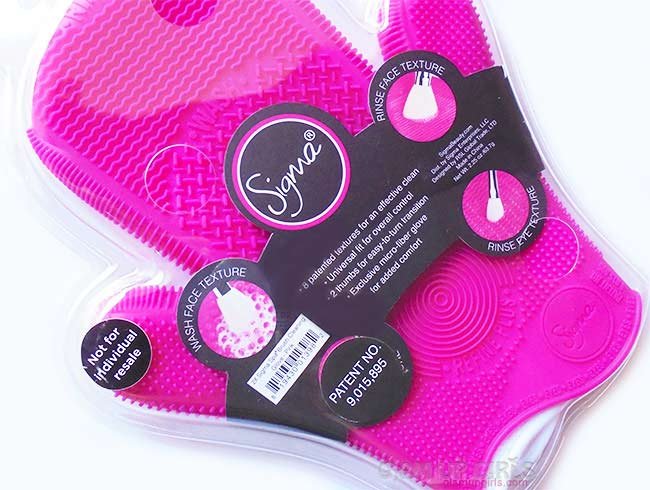 2X Sigma Spa Brush Cleaning Glove