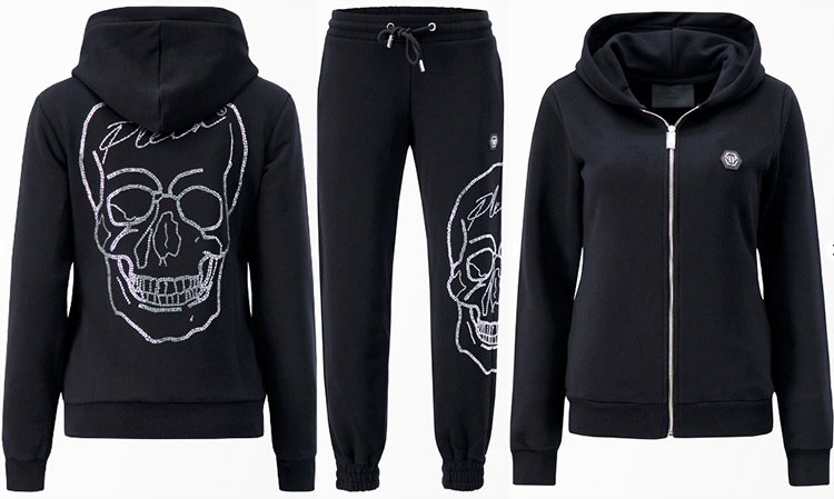 Philipp Plein Black Track Suit