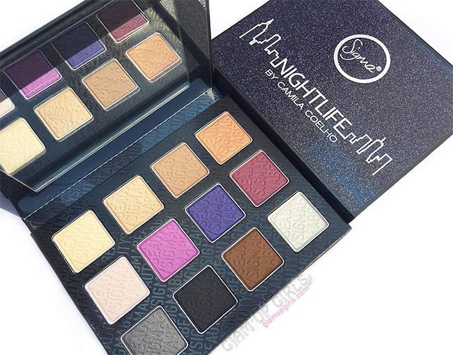Sigma Nightlife Eyeshadow Palette by Camila Coelho - Review and Swatches Sigma Nightlife Eyeshadow Palette by Camila Coelho - Review and Swatches